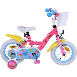 VOLARE BICYCLES Kinderfahrrad Disney Peppa Pig  12 Zoll 12