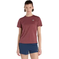 New Balance Damen Athletics T-Shirt rot
