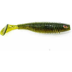 Gummiköder - Paddle Bait - 7.6cm - 107 Sticky Brisket khaki NO SIZE