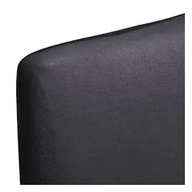 vidaXL Stretch-Stuhlhussen Gerade 6 Stk. Anthrazit