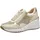 Marco Tozzi Wedge Sneaker Damen Weite E Beige/Gold 38