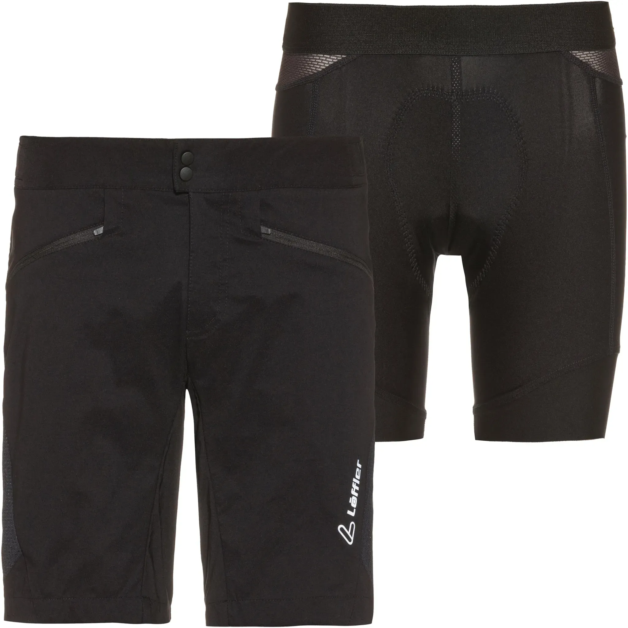 Löffler Swift CSL Fahrradshorts Herren in black, Größe 50 - schwarz