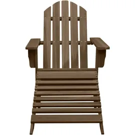 vidaXL Adirondack 40 x 45 x 40 cm Braun