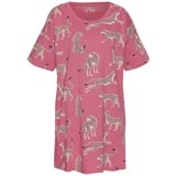 VIVANCE DREAMS Damen Sleepshirt pink-gemustert Gr.40/42