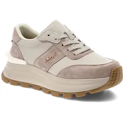 Beige Sneakers Filippo Plateauschuhe, 40