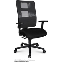 TOPSTAR Ortho Sedis 55 Schreibtischstuhl schwarz mit offener Rückenlehne