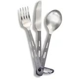 Optimus Titan Besteckset 3 Stücke - Silver - One Size