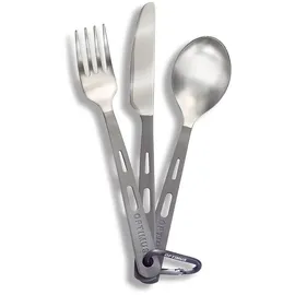 Optimus Titan Besteckset 3 Stücke - Silver - One Size