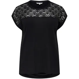 ONLY CARMAKOMA »CARFLAKE«, vorn in Spitzenoptik schwarz