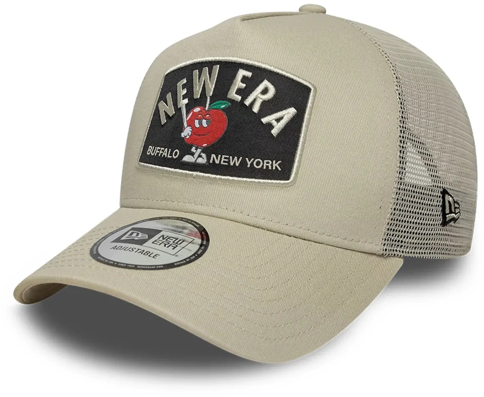 NEW ERA - NE SUMMER PATCH TRUCKER verstellbare Kappe beige - STK