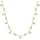 Smart Jewel Collier mit Zirkonia Silber 925 goldfarben