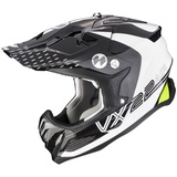 Scorpion VX-22 Air Ares, Motocross Helm, schwarz-weiss, Größe M