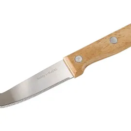 Buddy's Käsemesser 7,5 cm 3-tlg. Silber/Braun