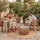 Tectake Garten-Loungesessel 72 x 78 x 63 cm braun 2 St.