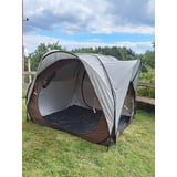 Eventzelt/Wurfzelt Callieway® „Kwiki“ Pop-up Zelt 225x225cm (4 Personenzelt) (Orient-Express (FIX))