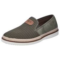 Rieker Herren B2366 Slipper, Grün, 41