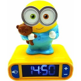 Lexibook Minions Wecker blau/gelb