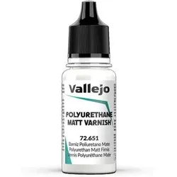 VALLEJO 772651 Polyurethan-Lack, matt, 18 ml