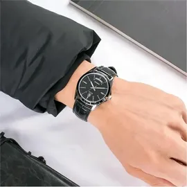 Casio Herren Uhr Casio MTP-1370L-1A - Silber/Schwarz