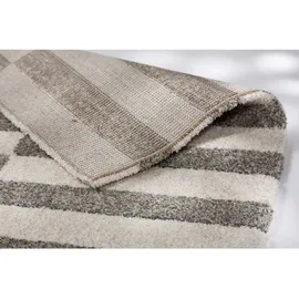 Schöner Wohnen SCHÖNER WOHNEN-Kollektion Design-Teppich Amaze 160 x 230 cm Polyester Weiß / Grau