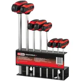 KS Tools T-Griff-Innensechskant-Schlüssel-Satz, 8-teilig