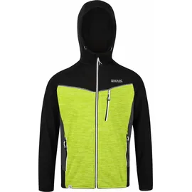 Regatta Strickjacke mit Kapuze Schwarz / Grün S
