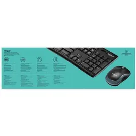Logitech MK270 Wireless Tastatur-Maus-Set US DE
