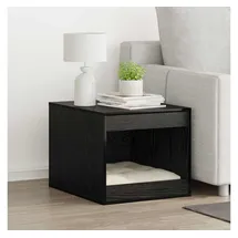 vidaXL Katzenstreu Box Umzäunung 47 x 59 x 42 cm Schwarz