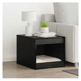 vidaXL Katzenstreu Box Umzäunung 47 x 59 x 42 cm Schwarz
