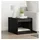 vidaXL Katzenstreu Box Umzäunung 47 x 59 x 42 cm Schwarz