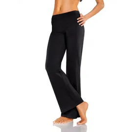 VIVANCE Jazzpants mit leicht ausgestelltem Bein Schwarz 44/46