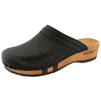 woody Damen Hanni Clog, Cervo Nero, 40 EU