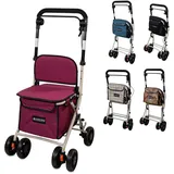 Mobiclinic Einkaufswagen mit Sitz Pink 21 L