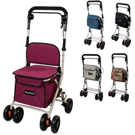 Mobiclinic Einkaufswagen mit Sitz Pink 21 L
