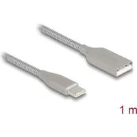 DeLock USB 2.0 Kabel mit Metallmantel Typ-A St >