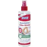 SOS Schuhdesinfektionsspray Fuß Desinfektion, alkoholisch, antibakteriell, gegen Fußpilze, 250ml