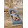 BabyBjörn Babywippe Bliss Gewebt, Blütenblatt-Steppung, Blau