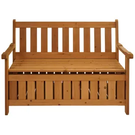 Proregal Truhenbank 85 x 114 x 58 cm Braun