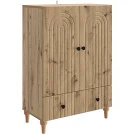 vidaXL Sideboard 66 x 95 x 34,5 cm Beige / Braun