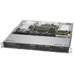 Supermicro SuperServer 5019S-M - Server - Rack-Montage - 1U - 1-Weg - keine CPU