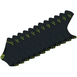 Diadora Unisex Arbeitssocken, 12er Pack - Sportsocken, Baumwolle, Logo, einfarbig Anthrazit 43-46