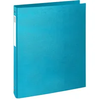 Exacompta Ringbuch A4 Teksto, 4 Ringe, türkis 4x32 cm