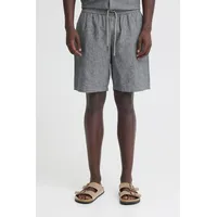 Blend Bermudas "BHABAN LIN SHORTS PP NOOS", Herren, Gr. XL, N-Gr, salute, Web;Leinenmischung, Obermaterial: 70% Baumwolle, 30% Leinen, Leinenoptik, unifarben, relaxed fit kniefrei, Hosen Bermudas, in sommerlicher Leinen-Optik