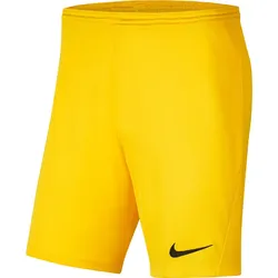 NIKE Park III Dri-FIT Knit Fußballshorts Herren tour yellow/black XL