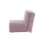 Nehl Schlafsessel Solino Velours 85 x 85 x 102 cm Rosa/Pink mit Schlaffunktion