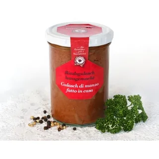Südtiroler Rindsgulasch hausgemacht 400 gr. - Villgrater Südtirol