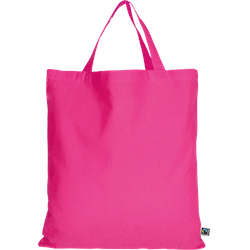 TEXXILLA Tasche aus Fairtrade-zertifizierter Baumwolle mit zwei kurzen Henkeln, pink