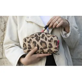 Reisenthel multicase - farbenfrohes und modernes Design, Multi-Use-Etui ideal für Kosmetik, Schul- oder Arbeitsutensilien, Couleur:Leo Macchiato