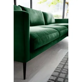 trends by hg »Svea L-Form« Recamiere rechts oder links, mit Metallfuß, frei im Raum stellbar