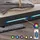Home Deluxe - LED Bett Asteroid - Dunkelgrau, 90 x 200 cm - Inkl. Lattenrost I Polsterbett Design Bett inkl. Beleuchtung - Dunkelgrau